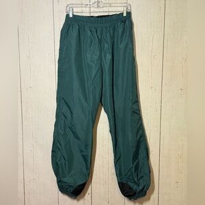 Vintage Columbia Men’s Medium Green Snow Rain Outdoor Jogger Pants